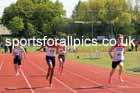Mens Under-20s 100 metres, 2023 North Eastern Track and Field Champs., Middlesbrough Sports Village, Middlesbrough. Photo: David T. Hewitson/Sports for All Pics